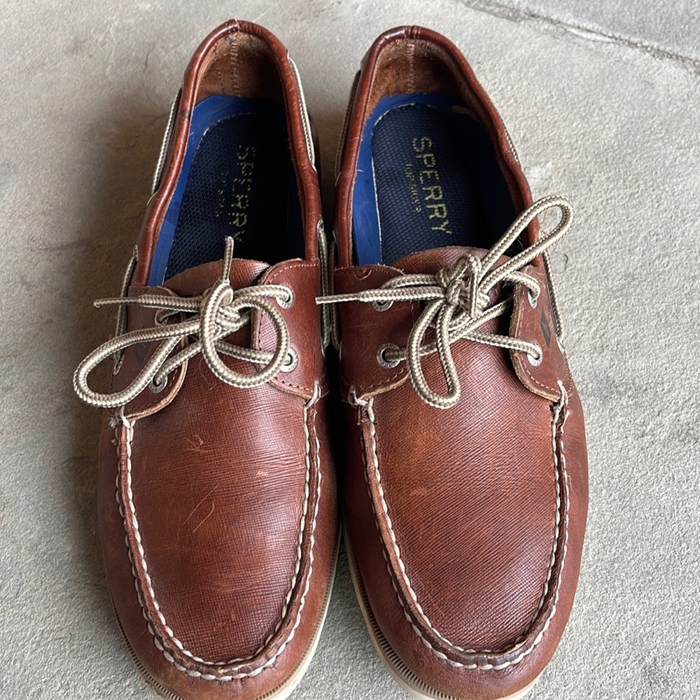 SPERRY BOATSHOE brown leather
